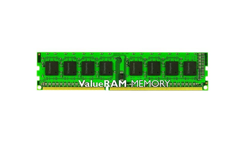 Kingston ValueRAM - DDR3L - module - 8 Go - DIMM 240 broches - 1600 MHz / PC3L-12800 - mémoire sans tampon