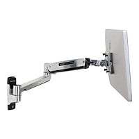 Ergotron LX HD mounting kit - for LCD display - polished aluminum