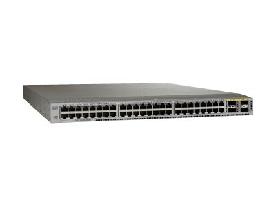 Cisco Nexus 3064-T Reversed Airflow Base and LAN Enterprise License Bundle - switch - 64 ports - managed -