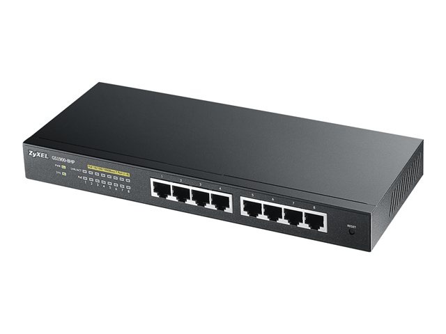 Zyxel GS1900-8HP - switch - 8 ports - smart