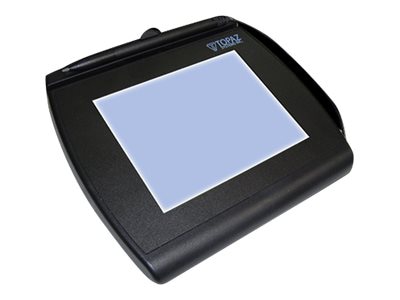 Topaz SignatureGem LCD 4x5 T-LBK766SE-BBSB-R - signature terminal - serial,