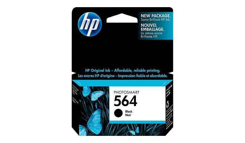 HP 564 - black - original - ink cartridge