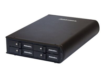 Addonics Sapphire Snap-In S4SHU3 - storage enclosure - SATA 6Gb/s - eSATA 3Gb/s, USB 3.0