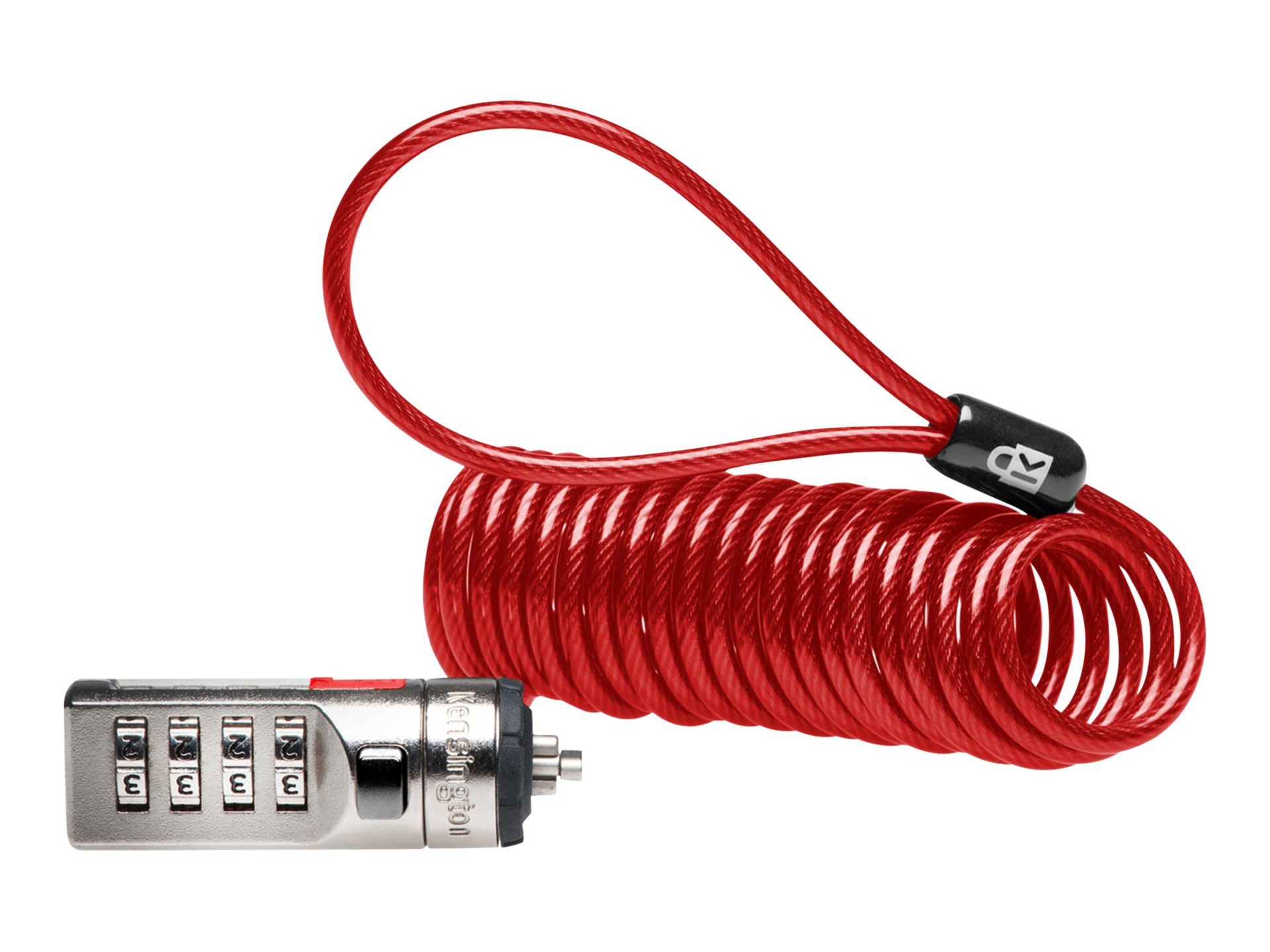 KEN PORTABLE COMBO LAPTOP LOCK-RED