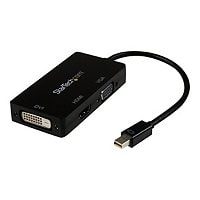 StarTech.com 3-in-1 Mini DisplayPort Adapter - mDP to VGA, DVI-D or HDMI