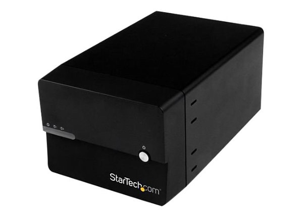 StarTech.com USB 3 eSATA Dual 3.5" SATA III HDD RAID Enclosure UASP - hard drive array
