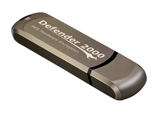Kanguru Defender 2000 FIPS Hardware Encrypted - USB flash drive - 4 GB