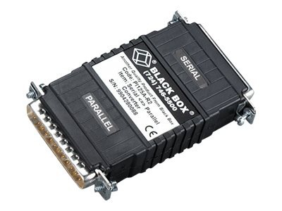 Black Box Serial<->Parallel Converter IV for Centronics Parallel Printers - parallel/serial adapter - IEEE 1284