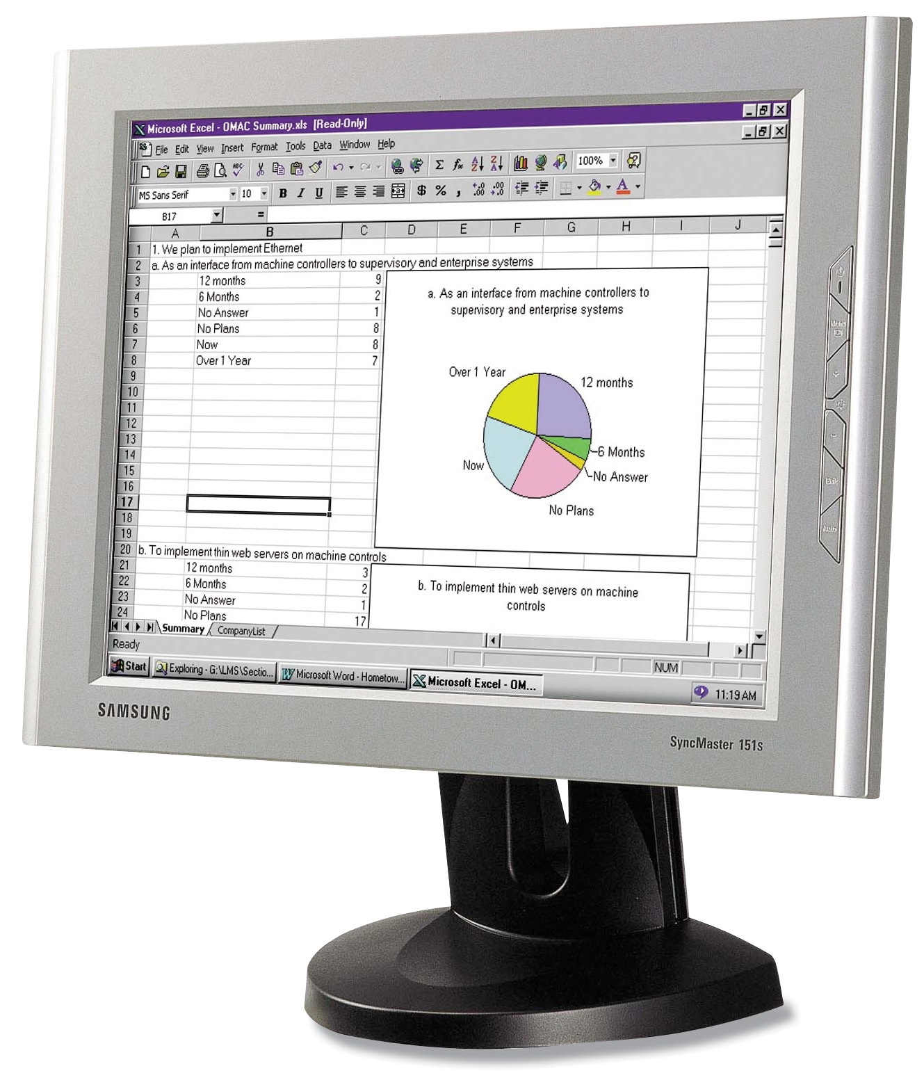 Samsung SyncMaster 151S (ivory)