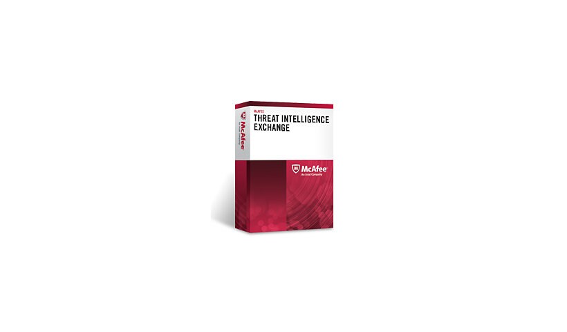 McAfee Global Threat Intelligence Enterprise Security Manager Module - subscription license (1 year) + 1 Year Gold