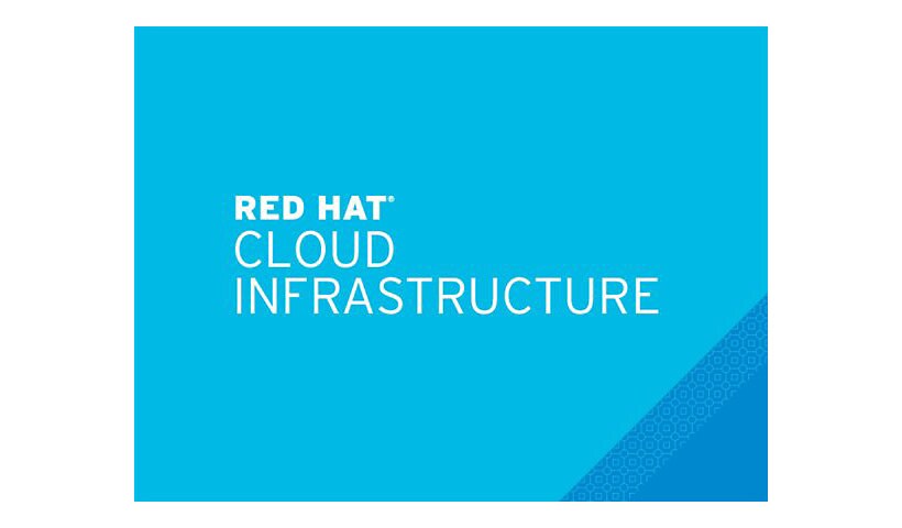 Red Hat Cloud Infrastructure - premium subscription (1 year) - 2 sockets
