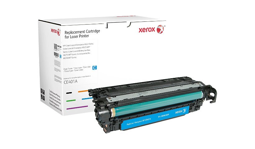 Xerox - cyan - toner cartridge (alternative for: HP CE401A)