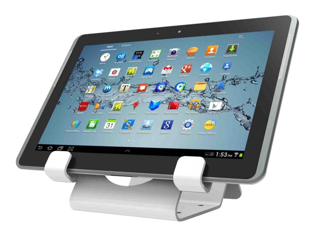 Compulocks Universal Tablet Holder Display With Keyed Cable Lock - stand