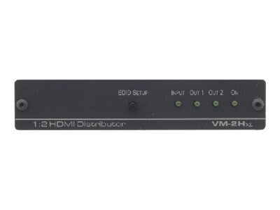 Kramer DigiTOOLS VM-2Hxl 1:2 HDMI Distribution Amplifier - video/audio splitter - 2 ports
