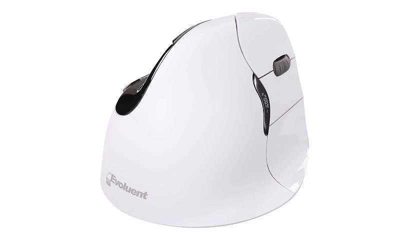 Evoluent VerticalMouse 4 Right Mac - vertical mouse - Bluetooth - white