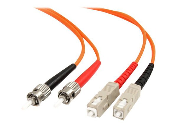 StarTech.com 2m Fiber Optic Cable - Multimode Duplex 62.5/125 LSZH - ST/SC - network cable - 6.6 ft