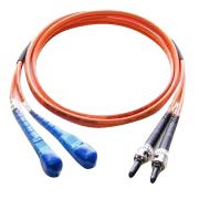 StarTech.com Multimode Duplex Fiber Optic Cable ST-SC, 5m