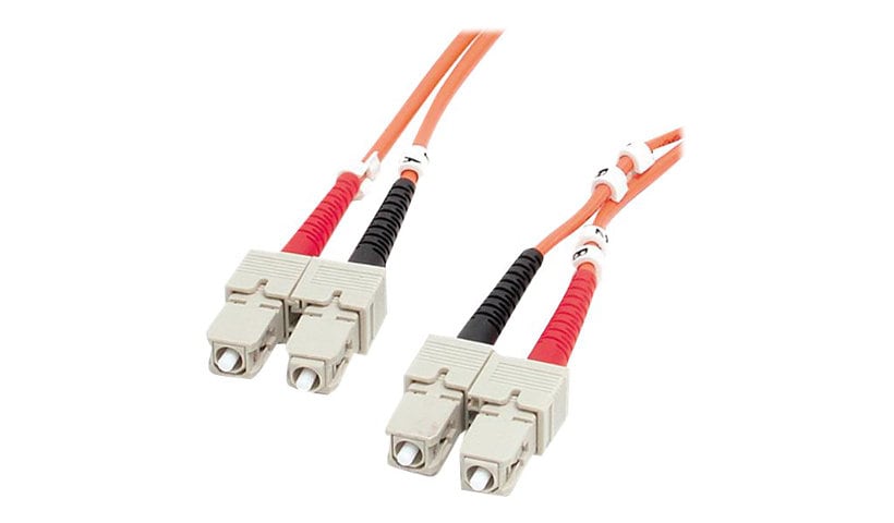 StarTech.com 2m Fiber Optic Cable - Multimode Duplex 62.5/125 LSZH - SC/SC