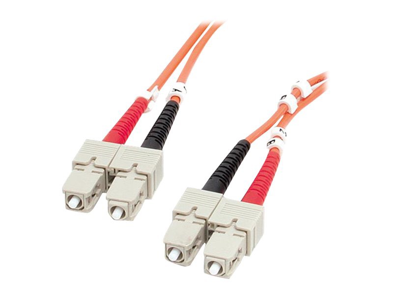 StarTech.com 1m Fiber Optic Cable - Multimode Duplex 62.5/125 LSZH - SC/SC