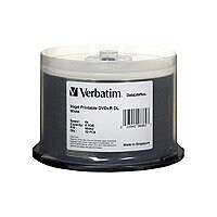 Verbatim DataLifePlus - DVD+R DL x 50 - 8.5 GB - storage media