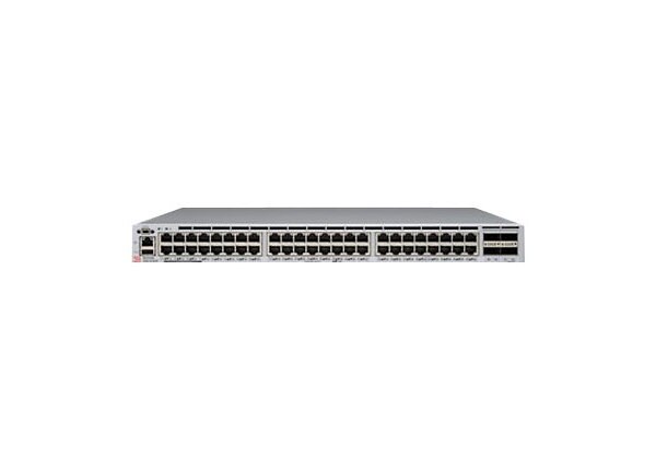 Brocade VDX 6740T - switch - 48 ports - managed - rack-mountable