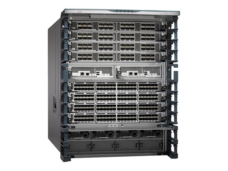 Cisco Nexus 7706 - Bundle - switch - managed - rack-mountable - with 2 x Cisco Nexus 7000 Series Supervisor 2 Enhanced