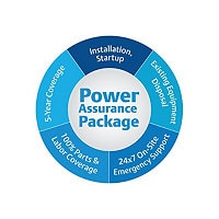 Liebert Power Assurance Package - extended service agreement - 5 years - on-site