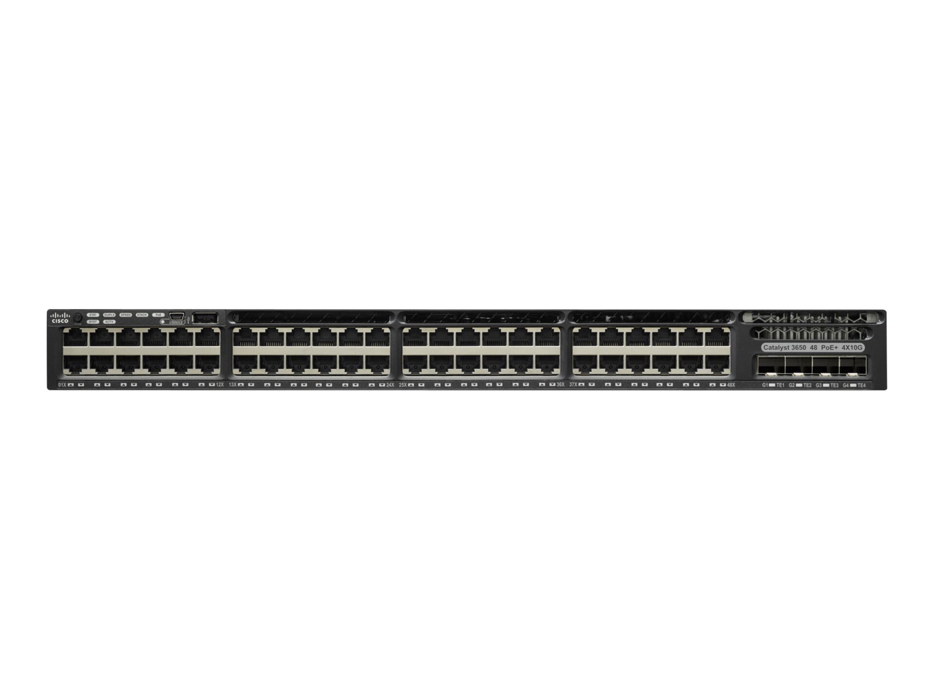 Cisco Catalyst 3650-48PS-L - switch - 48 ports - managed - rack-mountable