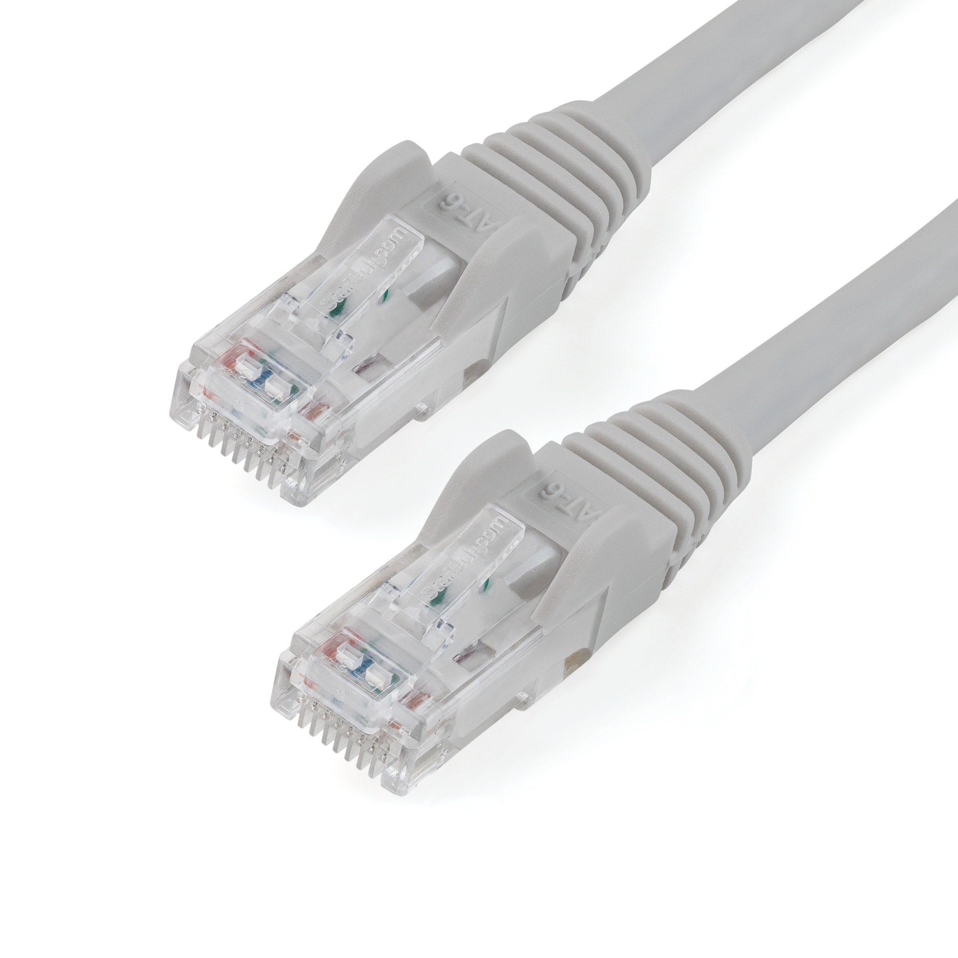 StarTech.com 50ft CAT6 Ethernet Cable - Gray Snagless Gigabit - 100W PoE UTP 650MHz Category 6 Patch Cord UL Certified