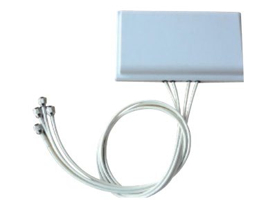 TerraWave 802.11n/ac 2.4/5 GHz 6 dBi Quad Patch Antenna with RPTNC Plug Con