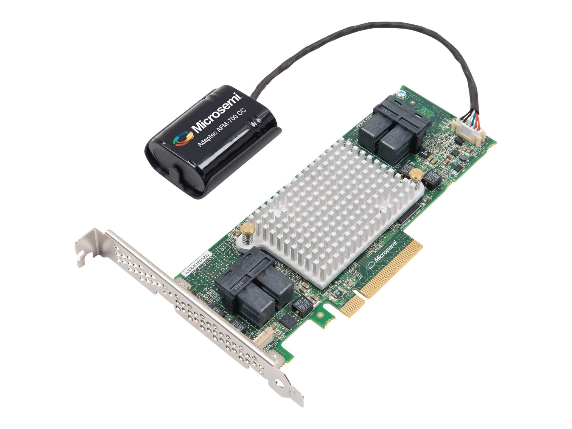 Microchip Adaptec 81605ZQ - storage controller (RAID) - SATA 6Gb/s / SAS 12