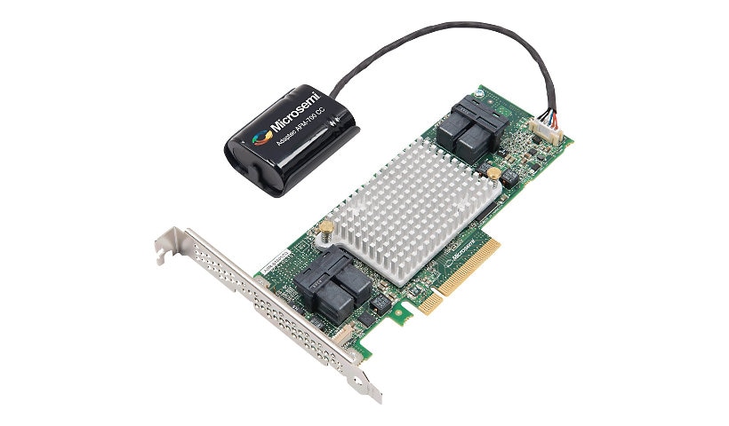 Microchip Adaptec 81605ZQ - storage controller (RAID) - SATA 6Gb/s / SAS 12