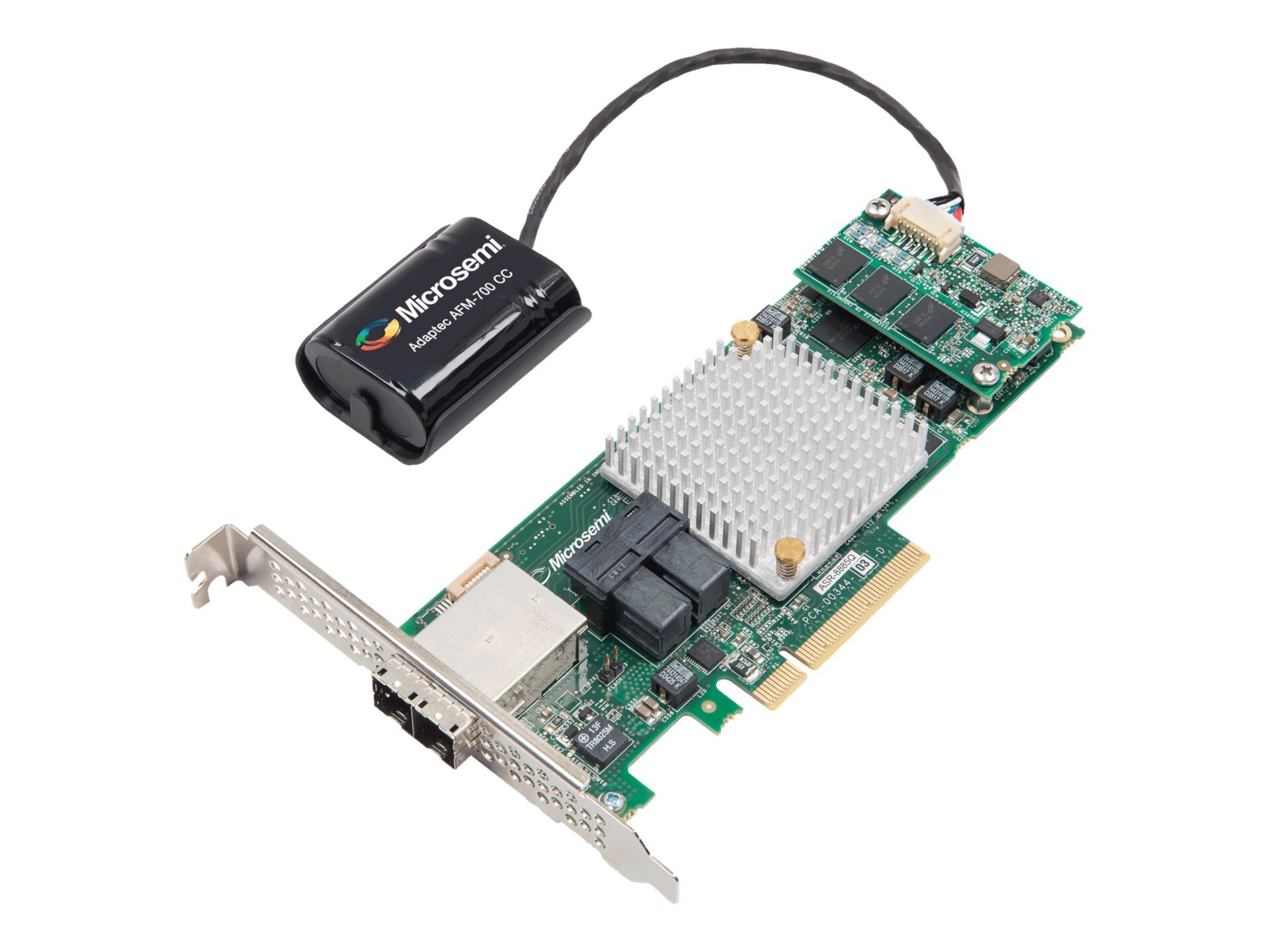 Microchip Adaptec 8885Q - storage controller (RAID) - SATA 6Gb/s / SAS 12Gb
