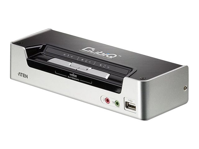 ATEN CubiQ CS1792 - KVM / audio switch - 2 ports