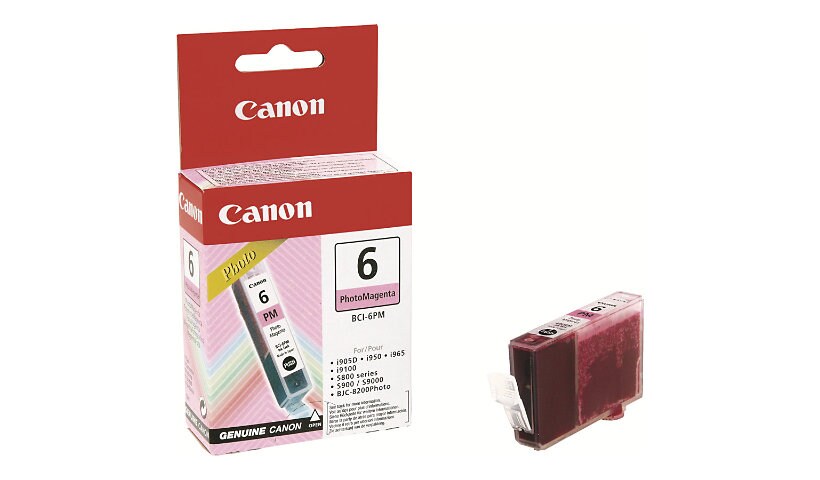 Canon BCI-6PM Photo Magenta InkJet Cartridge