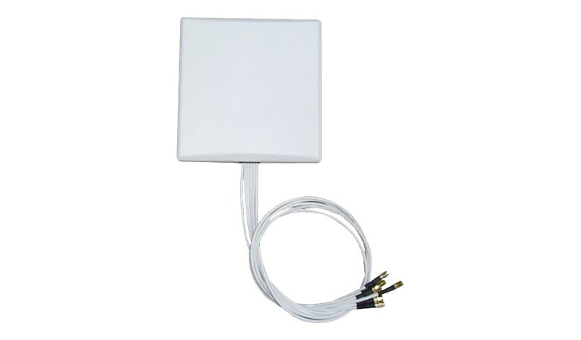 TerraWave 802.11n/ac 2.4/5 GHz 6 dBi Six Lead Patch Antenna with RPSMA Plug Connector - antenna