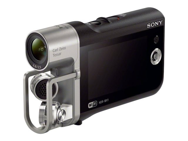 Sony Handycam HDR-MV1 - camcorder - Carl Zeiss - storage: flash card