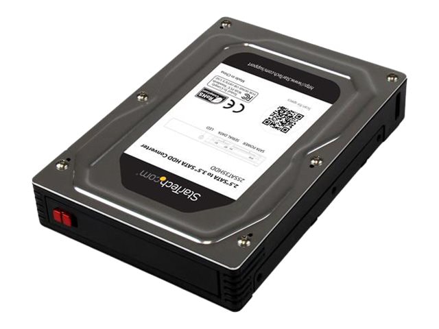 StarTech.com 2,5" to 3,5" SATA Aluminum Hard Drive Adapter Enclosure with SSD / HDD Height up to 12.5mm
