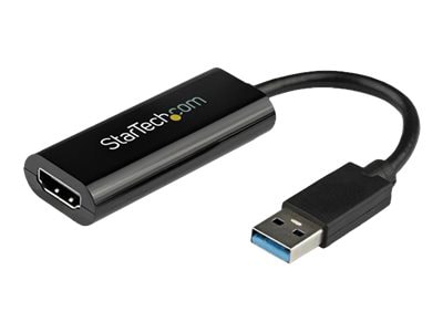 StarTech.com USB 3.0 to HDMI Adapter - 1080p Slim USB to HDMI Adapter - External Video Graphics Card