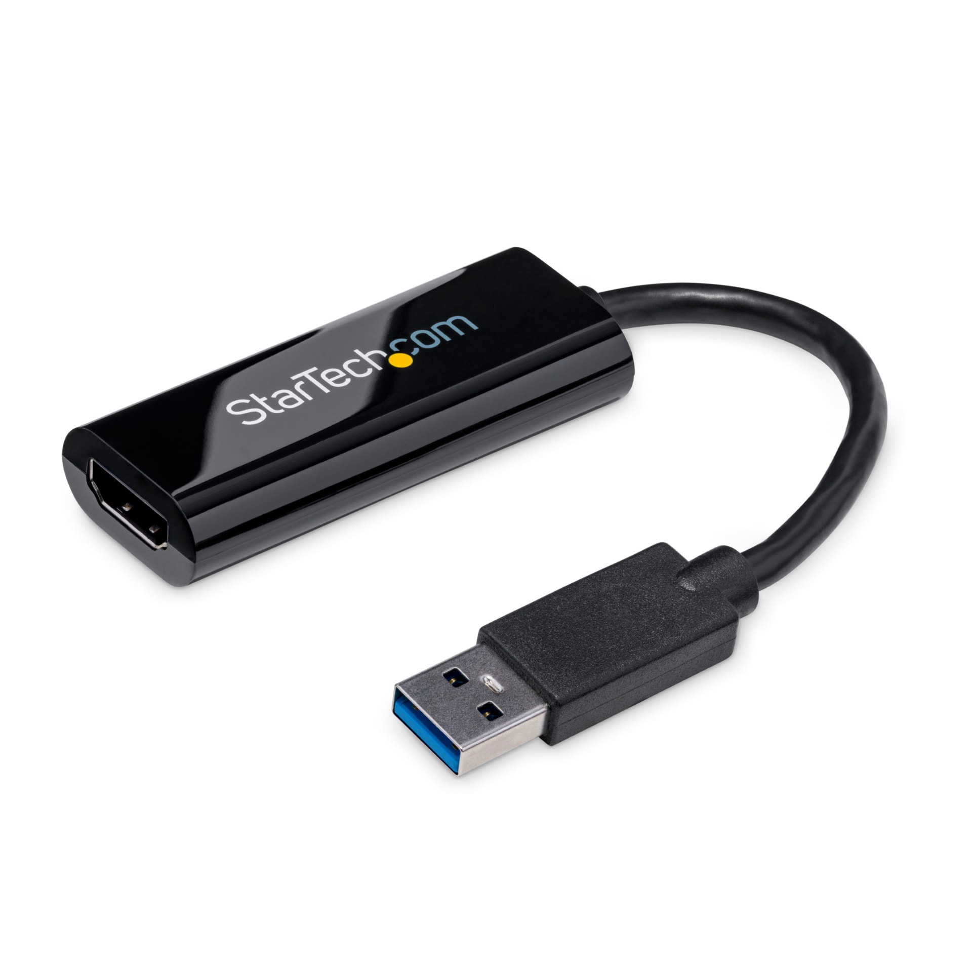 StarTech.com USB 3.0 to HDMI Adapter - 1080p Slim USB to HDMI Adapter -  External Video Graphics Card - USB32HDES - Monitor Cables & Adapters 