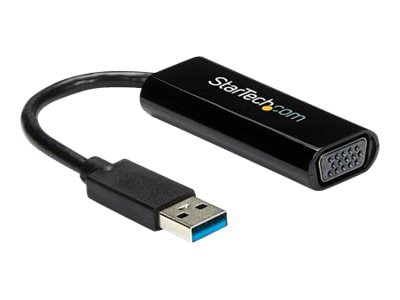 StarTech.com Slim USB 3.0 to VGA Adapter - Monitor External Graphics Card