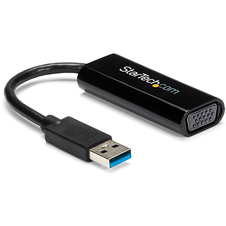 StarTech.com Slim USB 3.0 to VGA Adapter - Monitor External Graphics Card