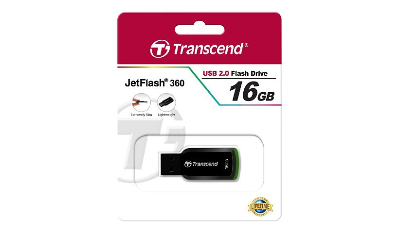 Transcend JetFlash 360 - USB flash drive - 16 GB
