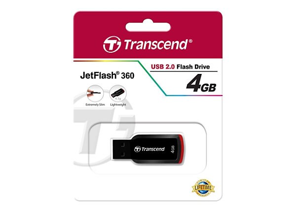 Transcend JetFlash 360 - USB flash drive - 4 GB