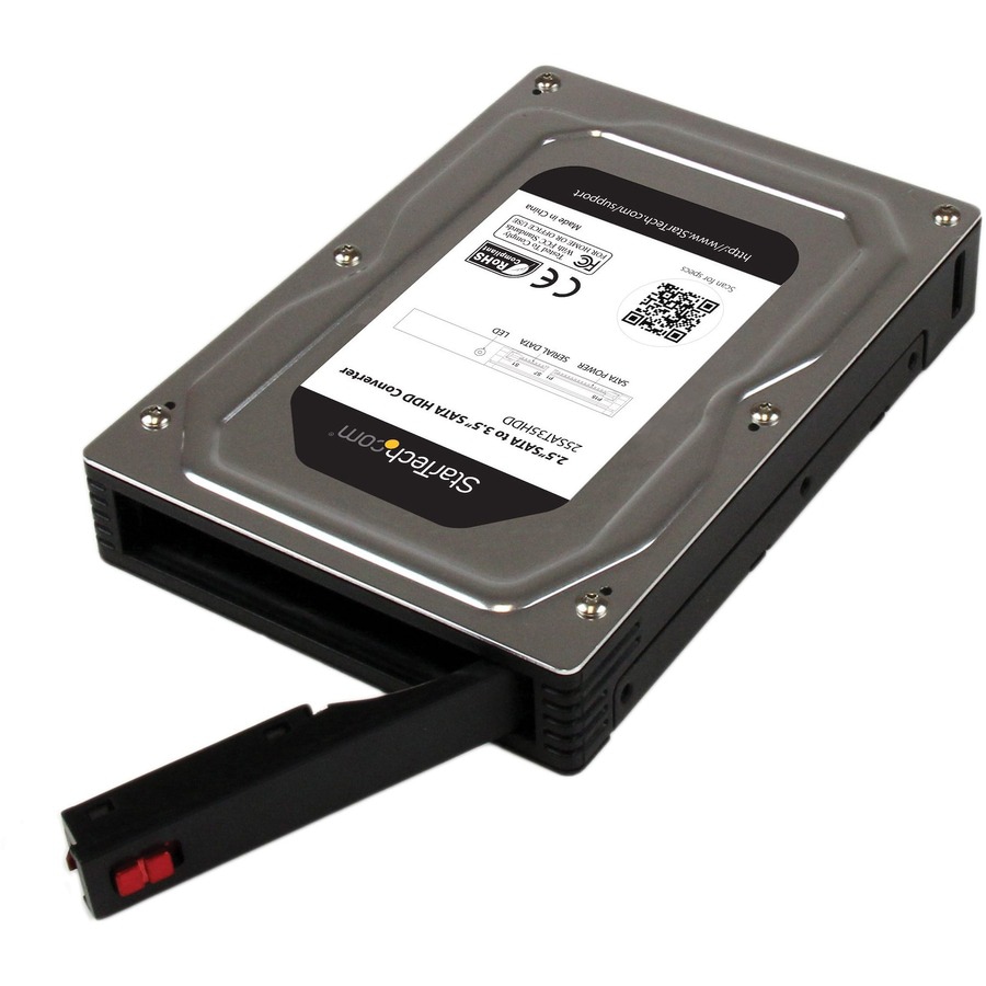 Thumbnail 4 of 7 for StarTech.com 2.5" to 3.5" SATA Aluminum Hard Drive Adapter Enclosure with SSD / HDD Height up to 12.5mm