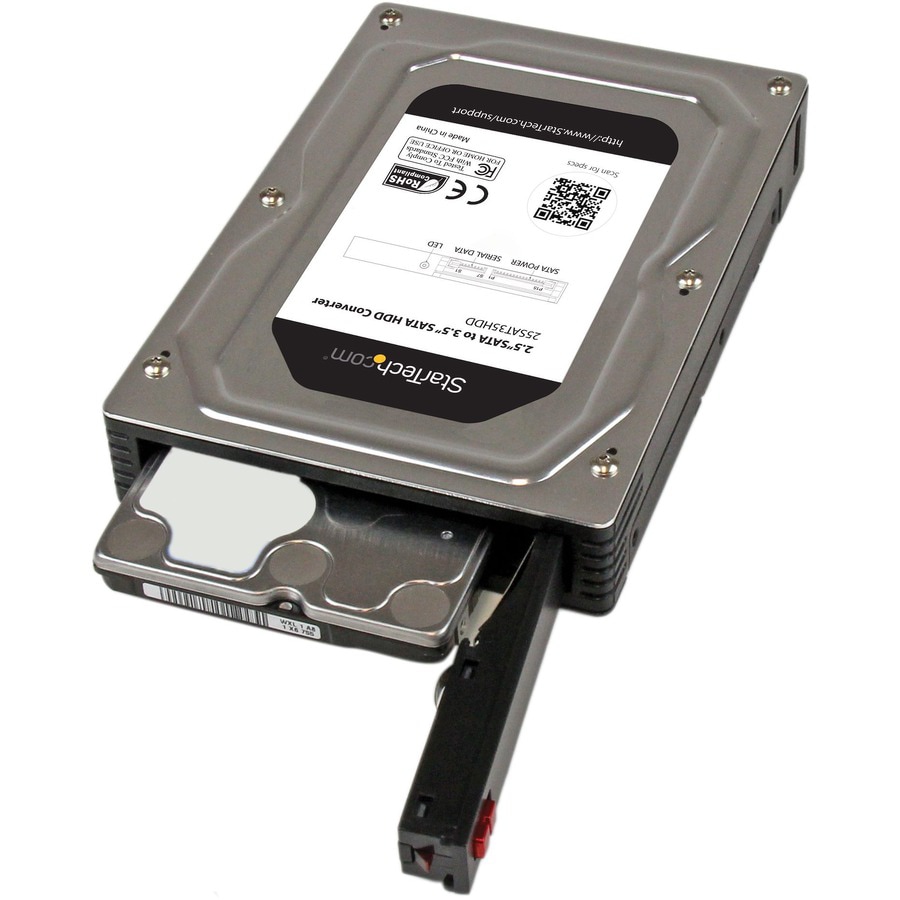 Thumbnail 7 of 7 for StarTech.com 2.5" to 3.5" SATA Aluminum Hard Drive Adapter Enclosure with SSD / HDD Height up to 12.5mm