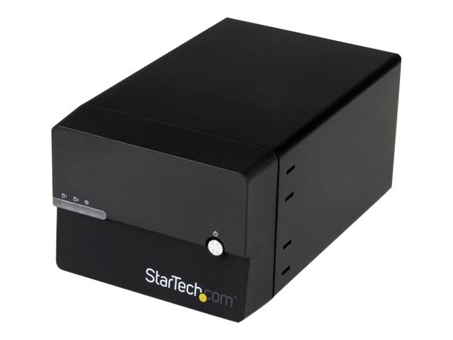 StarTech.com Dual Bay Gigabit NAS RAID Enclosure for 3.5" SATA Hard Drives