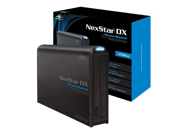 Vantec NexStar DX NST-530S3-BK - storage enclosure - SATA 3Gb/s - USB 3.0