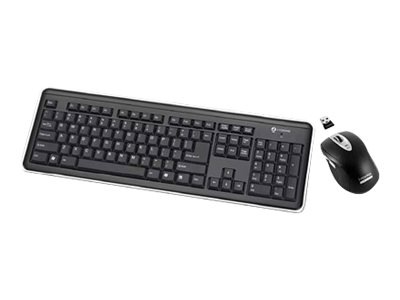 I-Rocks RF-6577L - keyboard and mouse set - black