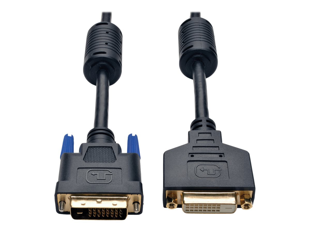 Tripp Lite 15ft DVI Dual Link Extension Digital TMDS Monitor Cable DVI-D M/F 15' - DVI extension cable - 15 ft